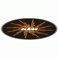 KTM oval logo vector logo