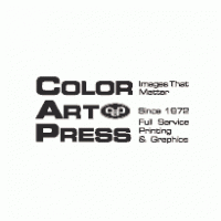 Color Art Press logo vector logo