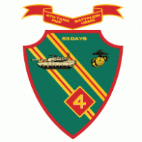 4th Tank Battalion USMCR logo vector logo