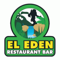 El Eden Restaurant logo vector logo