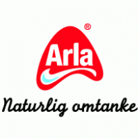 Arla brand logo vector logo