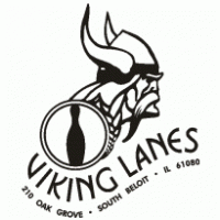 Viking Lanes logo vector logo