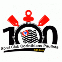 Corinthians 100 anos logo vector logo