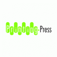 Printing Press logo vector logo