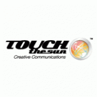 Touch the Sun logo vector logo