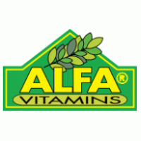 Alfa Vitamins logo vector logo
