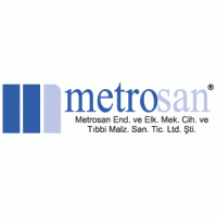 metrosan logo vector logo