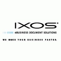 IXOS Software logo vector logo