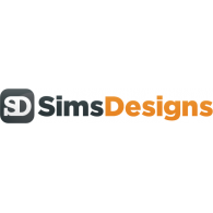 Sims Designs logo vector logo