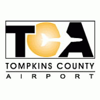 TCA Tompkins County Airport logo vector logo