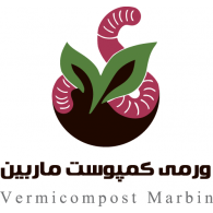 Vermicompost Marbin logo vector logo
