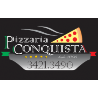 Pizzaria Conquista logo vector logo