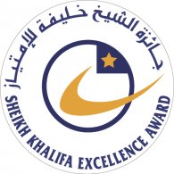 Sheikh Khalifa Excellence Award logo vector logo
