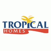 Tropical Homes logo vector logo