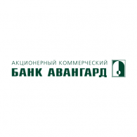 Bank Avangard logo vector logo