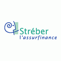 Streber l’assurfinance logo vector logo