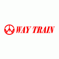 Way Train logo vector logo