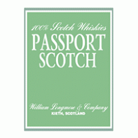Passport Scotch logo vector logo