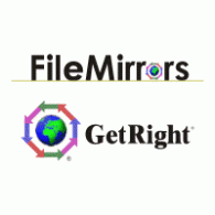 FileMirrors / GetRight logo vector logo