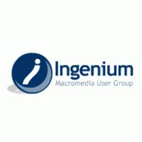 Ingenium Macromedia User Group logo vector logo