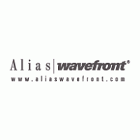 Alias Wavefront logo vector logo