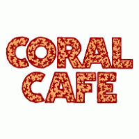 Coral Cafe logo vector logo