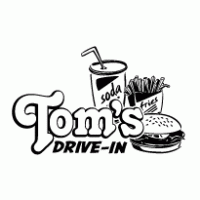 Tom’s Drive-In logo vector logo