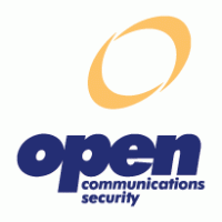 Open Communication Security logo vector logo