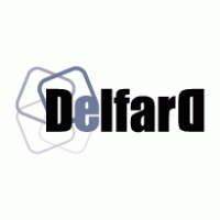 Delfard logo vector logo