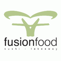 Fusionfood logo vector logo