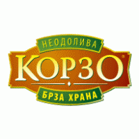 KORZO Fast Food MKD logo vector logo