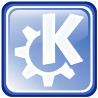 KDE desktop logo vector logo