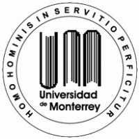 universidad de monterrey logo vector logo