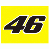 46 Valentino Rossi logo vector logo