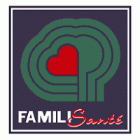 Famili Sante logo vector logo