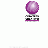 Concepto Creativo Publicidad Integral logo vector logo