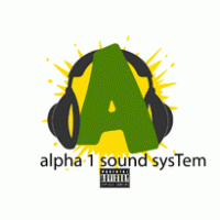 Alpha 1 Sound logo vector logo