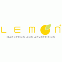 Lemonmarketing logo vector logo