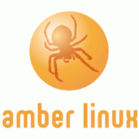 Amber Linux logo vector logo