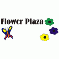 Flower Plaza logo vector logo