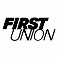 First Union logo vector logo