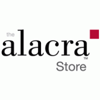 Alacra store logo vector logo