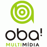 Oba! Multimídia logo vector logo