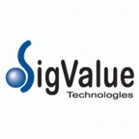SigValue logo vector logo