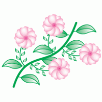 flower logo vector logo