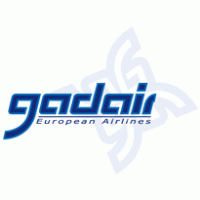 Gadair European Airlines logo vector logo