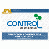 CONTROL DE EMISIONES logo vector logo