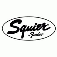 Squier by Fender logo vector logo