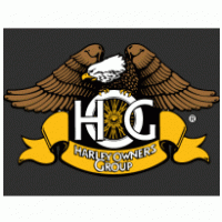 harley owners group logo vector logo