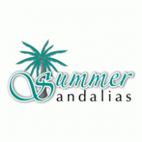 Sandalias Summer logo vector logo
